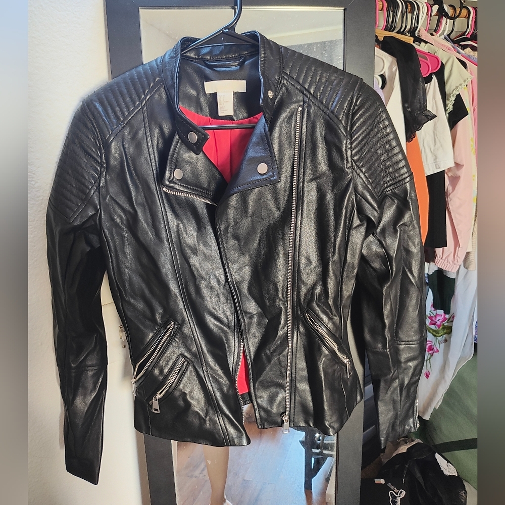 H&M Faux Leather Jacket